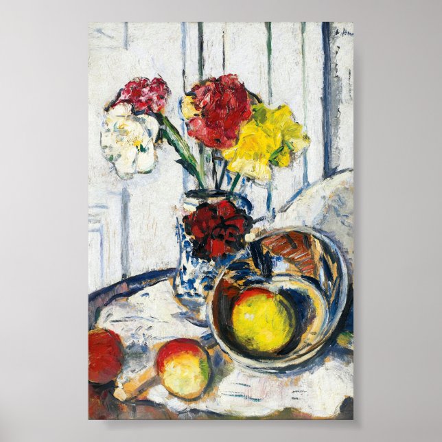 Poster Maçãs e Flores | George Leslie Hunter (Frente)