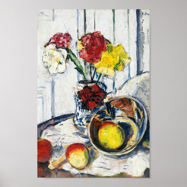 Poster Maçãs e Flores | George Leslie Hunter (Frente)