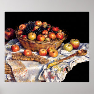 Poster Maçãs e Uvas