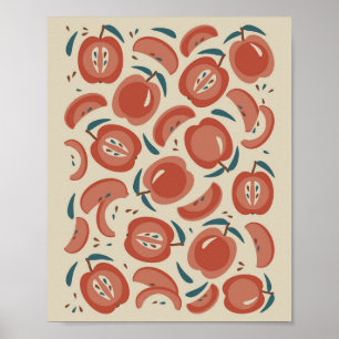 Poster Maçãs, maçãs e maçãs