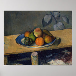 Pôster Maçãs, peras e uvas, c.1879