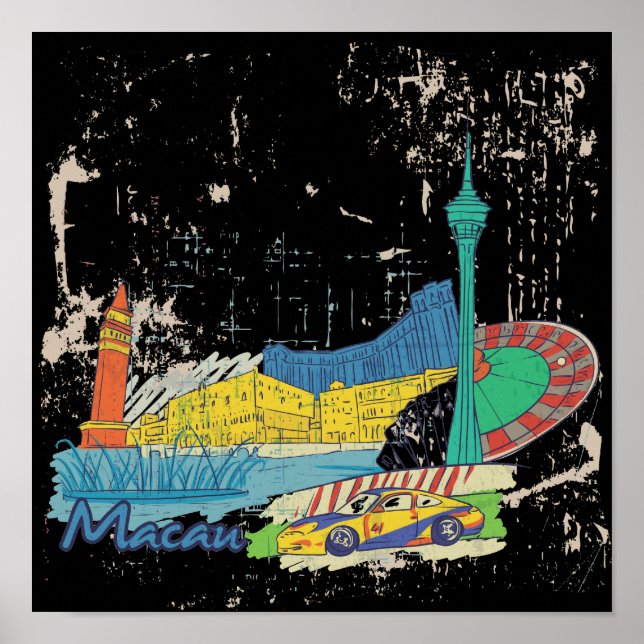 Pôster Macau (Frente)