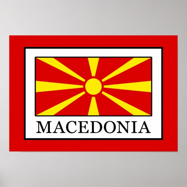 Pôster Macedônia (Frente)