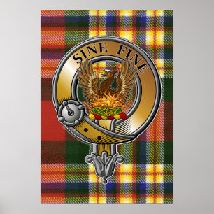 Poster MacGill Tartan e Crachá