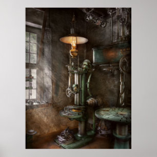 Pôster Machinista - Onde as invenções são nasceres