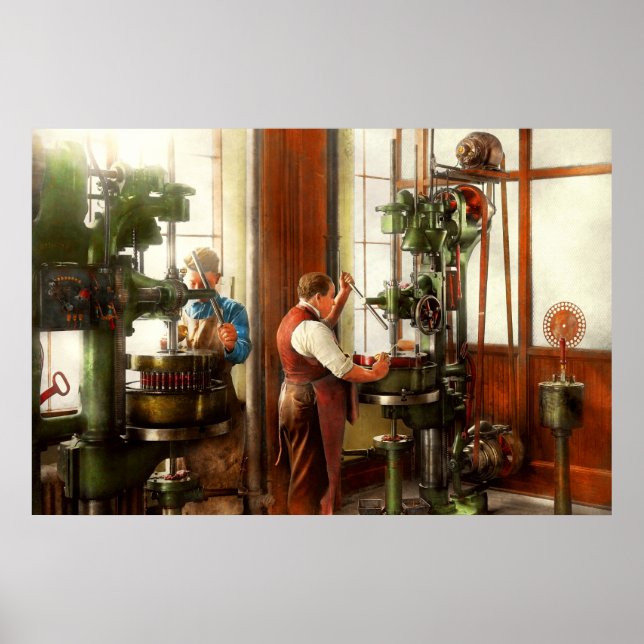 Poster Machinista - Quando a precisão importa 1919 (Frente)