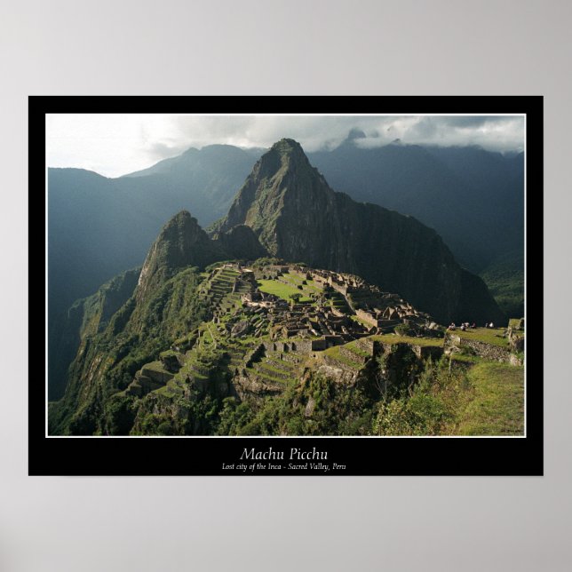 Poster Machu Picchu - 7 Maravilhas do Mundo (Frente)