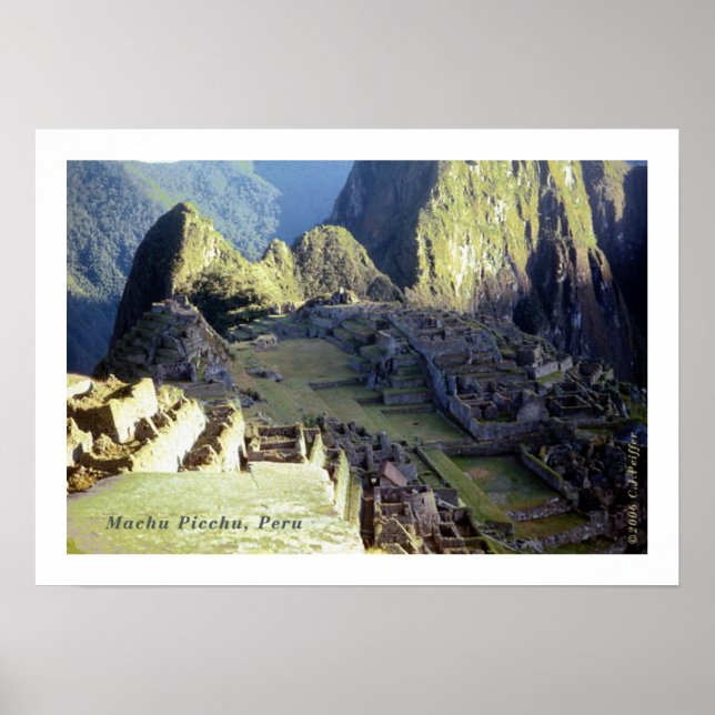 Pôster 'Machu Picchu at Dawn' (Frente)