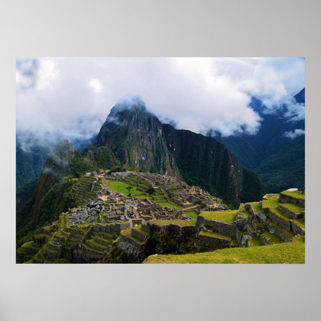 Poster Machu Picchu Overlook, Peru (Frente)