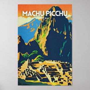 Poster Machu Picchu, Peru