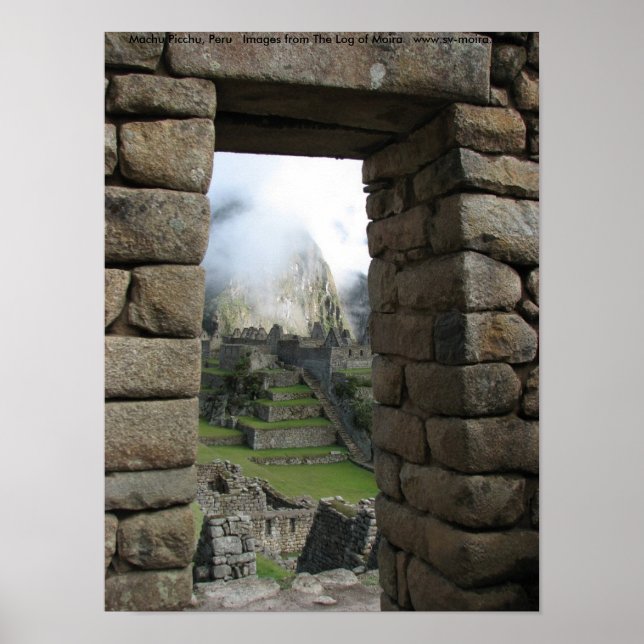 Poster Machu Picchu, Peru (Frente)