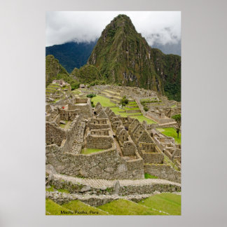 Poster Machu Picchu, Peru