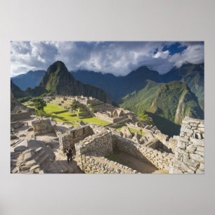 Pôster Machu Picchu, ruínas antigas, UNESCO mundo 3