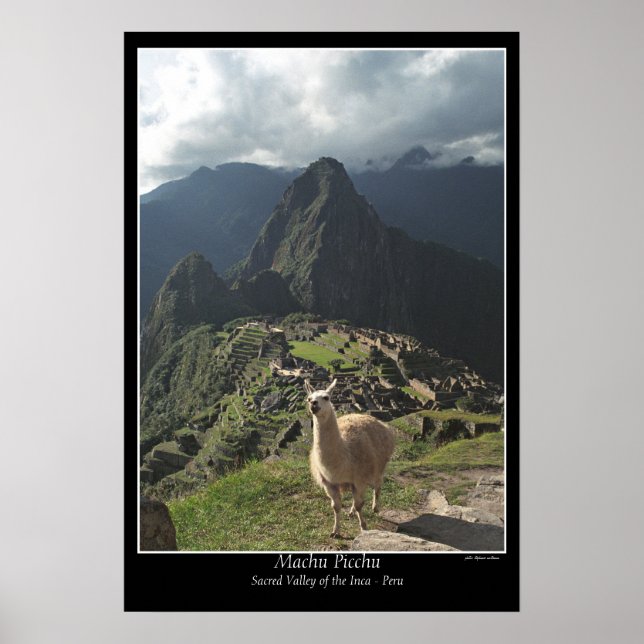 Poster Machu Picchu (Sete Maravilhas do Mundo) (Frente)