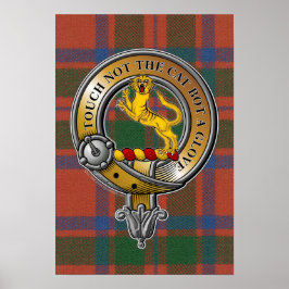 Poster MacIntosh Tartan e Crachá