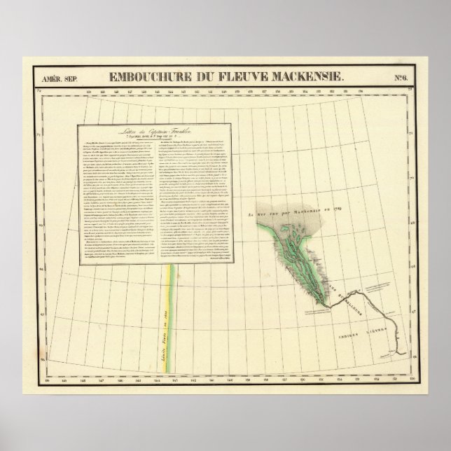 Pôster Mackenzie River, Yukon (Frente)