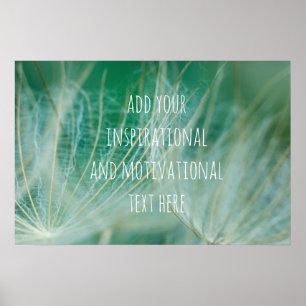 Poster macro Dandelion
