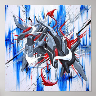 Poster Macro Quantum Pensamento Afetado