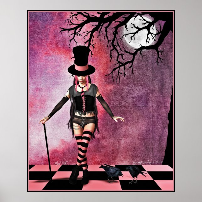 Pôster Mad Hat (Frente)