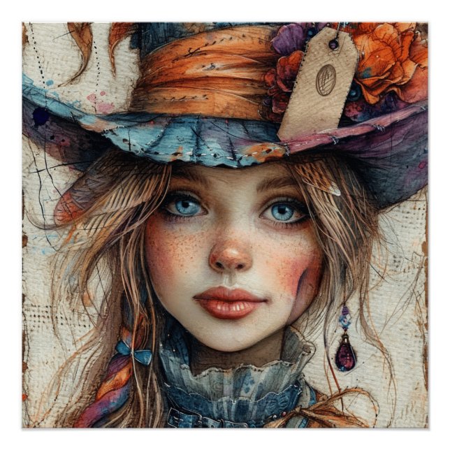 Pôster Mad Hatter (Frente)