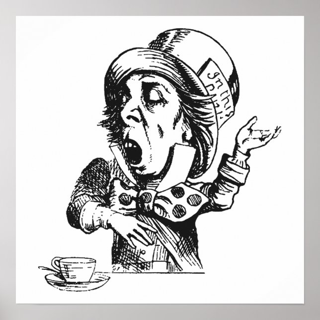 Pôster Mad Hatter (Frente)