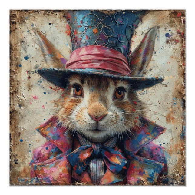 Pôster Mad Hatter: Conversações sobre Oddball no Tempo do (Frente)