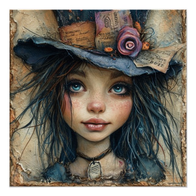 Pôster Mad Hatter: Curiosas Capturas de Couro (Frente)