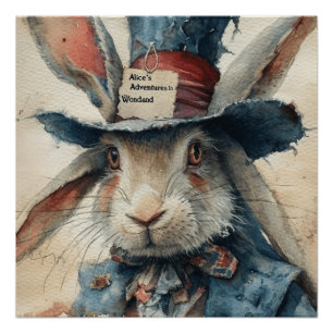 Pôster Mad Hatter: Fantasia do Chapéu Fancioso