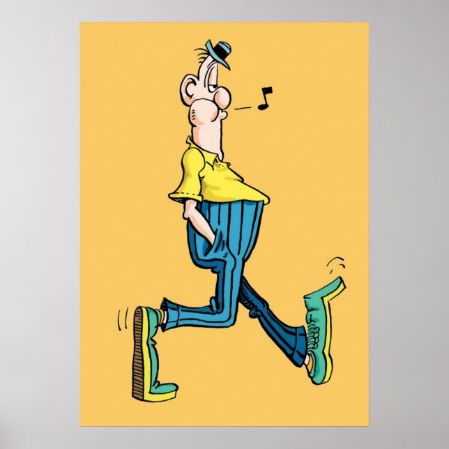 Poster Mad Magazine Don Martin Shirt Sticker (Frente)