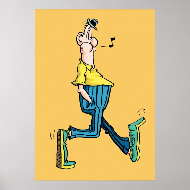 Poster Mad Magazine Don Martin Shirt Sticker (Frente)