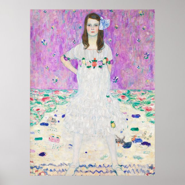 Poster Mäda Gertrude Primavesi Klimt (Frente)