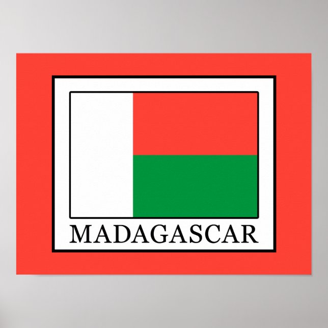 Poster Madagáscar (Frente)