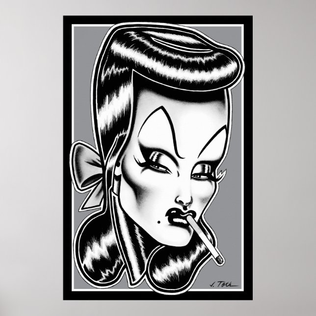 Poster Madam Mars™/Glamour Portrait (Frente)