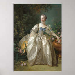Poster Madame Bergeret - François Boucher Fine Art