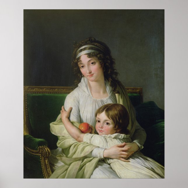 Poster Madame Jeanne-Justine Boyer-Fonfrede and her (Frente)