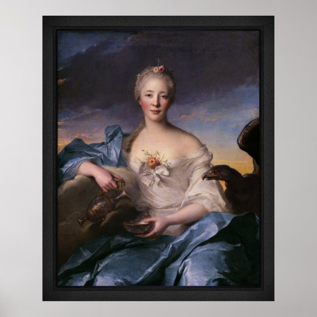 Poster Madame Le Fèvre de Caumartin como Hebe (Frente)