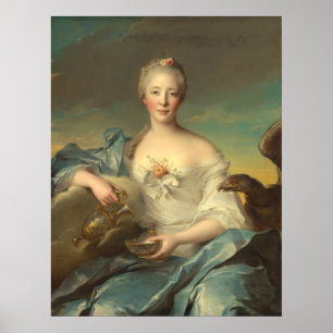 Poster Madame Le Fèvre - Jean-Marc Nattier Fine Art