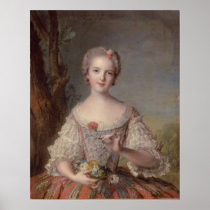 Poster Madame Louise de France - Jean-Marc Nattier