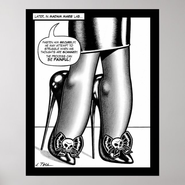 Poster Madame Mars™/Altos Saltos (Frente)