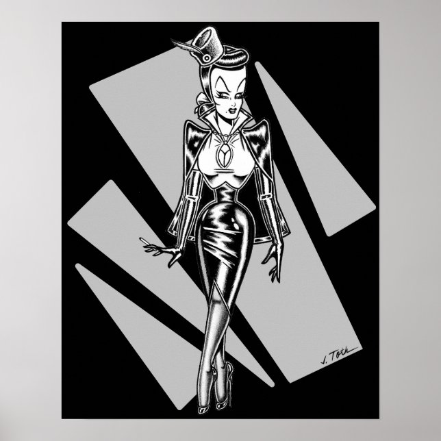 Poster Madame Mars™/Sombras (Frente)