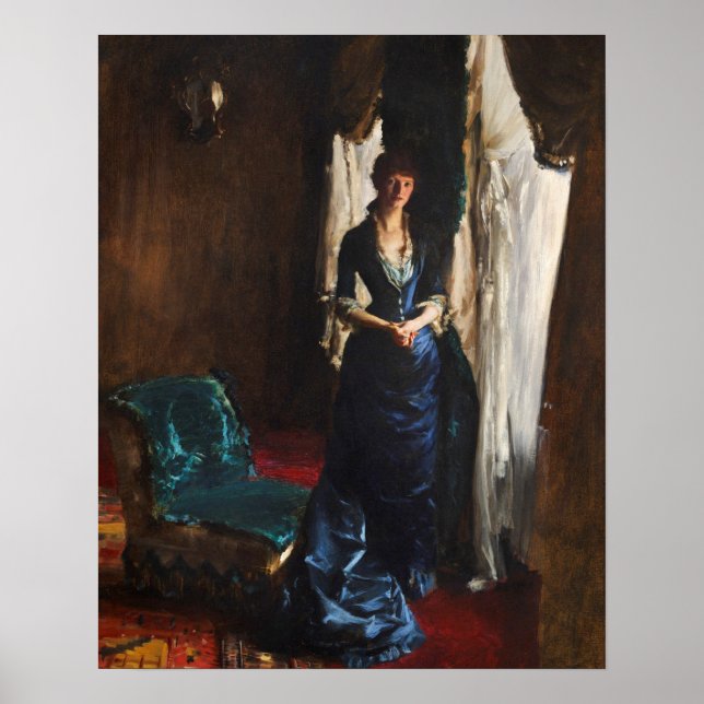 Poster Madame Paul Escudier (Louise Lefevre) (1882) (Frente)