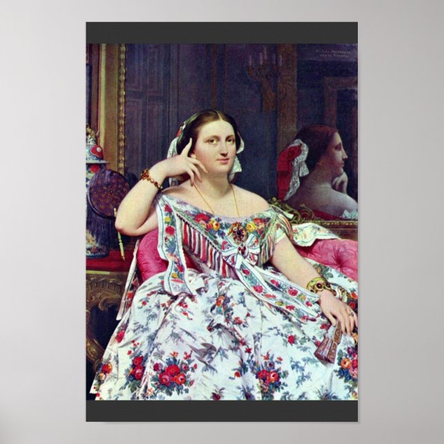 Poster Madame Paul-Sigisbert Moitessier Née Marie-Clotild (Frente)