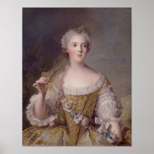 Poster Madame Sophie of France - Jean-Marc Nattier