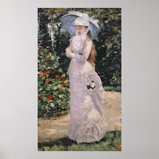 Poster Madame Valtesse de la Bigne, 1889 (Frente)
