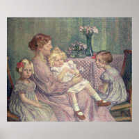 Madame van de Velde e seus Filhos, 1903