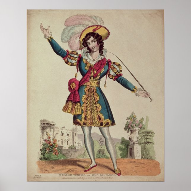 Pôster Madame Vestris (Frente)