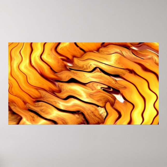 Pôster Madeira amarela (Frente)