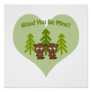 Pôster Madeira você seja castores da mina