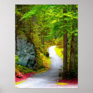 Poster Madeiras amarelas