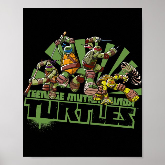 Poster Mademark X - - Tmnt Original Equipe Nova Série  (Frente)